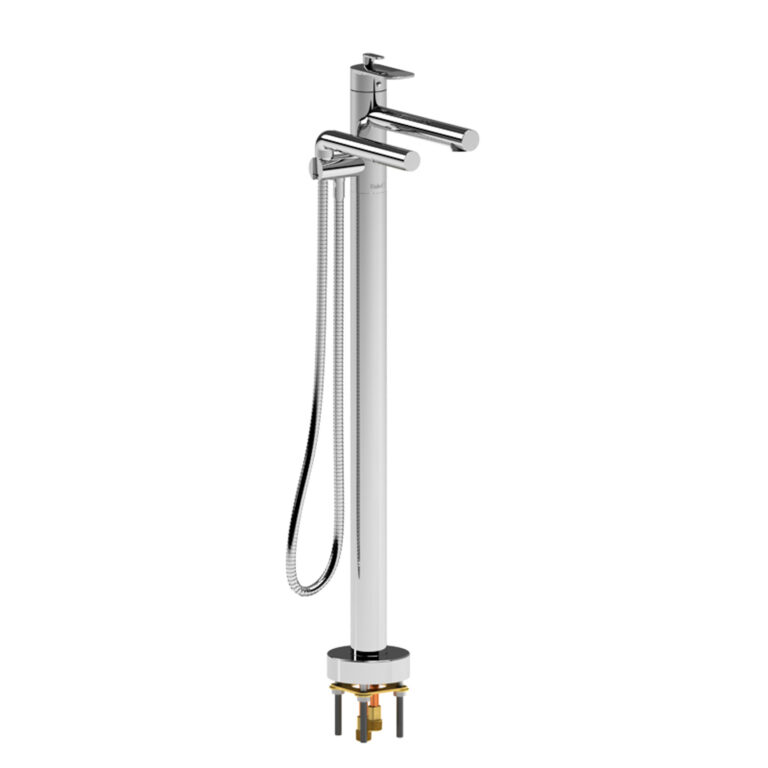 Riobel Pro Ever EV39C Dual Tub Filler with Hand Shower Amati Canada