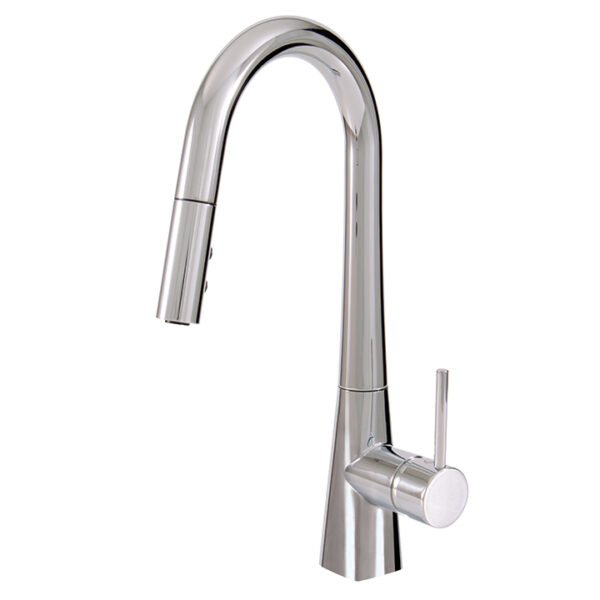Aquabrass Baguette 7145N-BN Pull Down Spray Kitchen Faucet