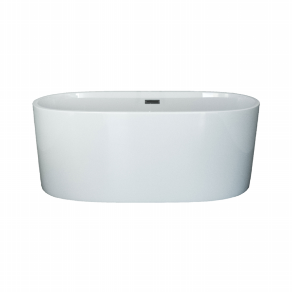 Mirolin Ilusa CF1018 59 ½” X 30" X 22" Freestanding Bathtub