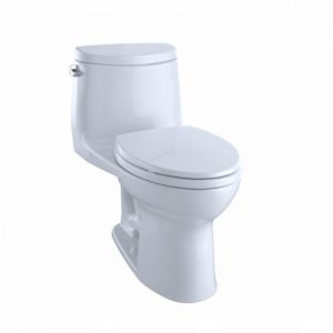 Photo of white toilet seat