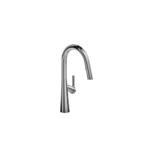 Riobel LK101 - Ludik, Faucet With Spray, in Black, Brushed Gold, Stainless Steel and Chrome.