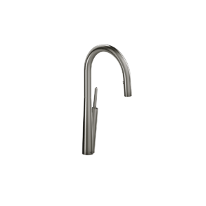 Riobel SC101 - Solstice, Kitchen Faucet with Spray, in Black, Brushed Gold, Stainless Steel and Chrome.