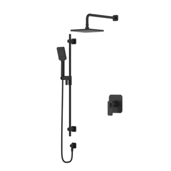 Riobel TKIT323EQNBK – Equinox, 2 Way Shower Kit, in Black