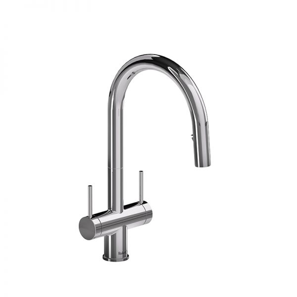 Riobel Az801c Azure Kitchen Faucet With Spray Amati Canada