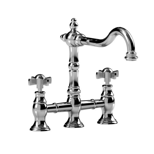 Riobel Br100xc Bridge Kitchen Faucet Amati Canada