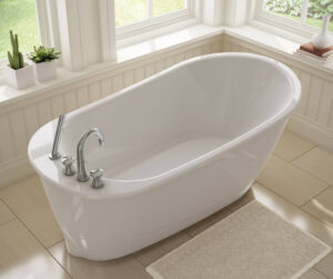 MAAX 105797 - Sax 60x32 AcrylX 2-piece freestanding bathtub