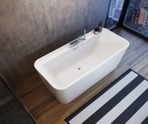 MAAX 106386 - Oberto 67x31 freestanding bathtub