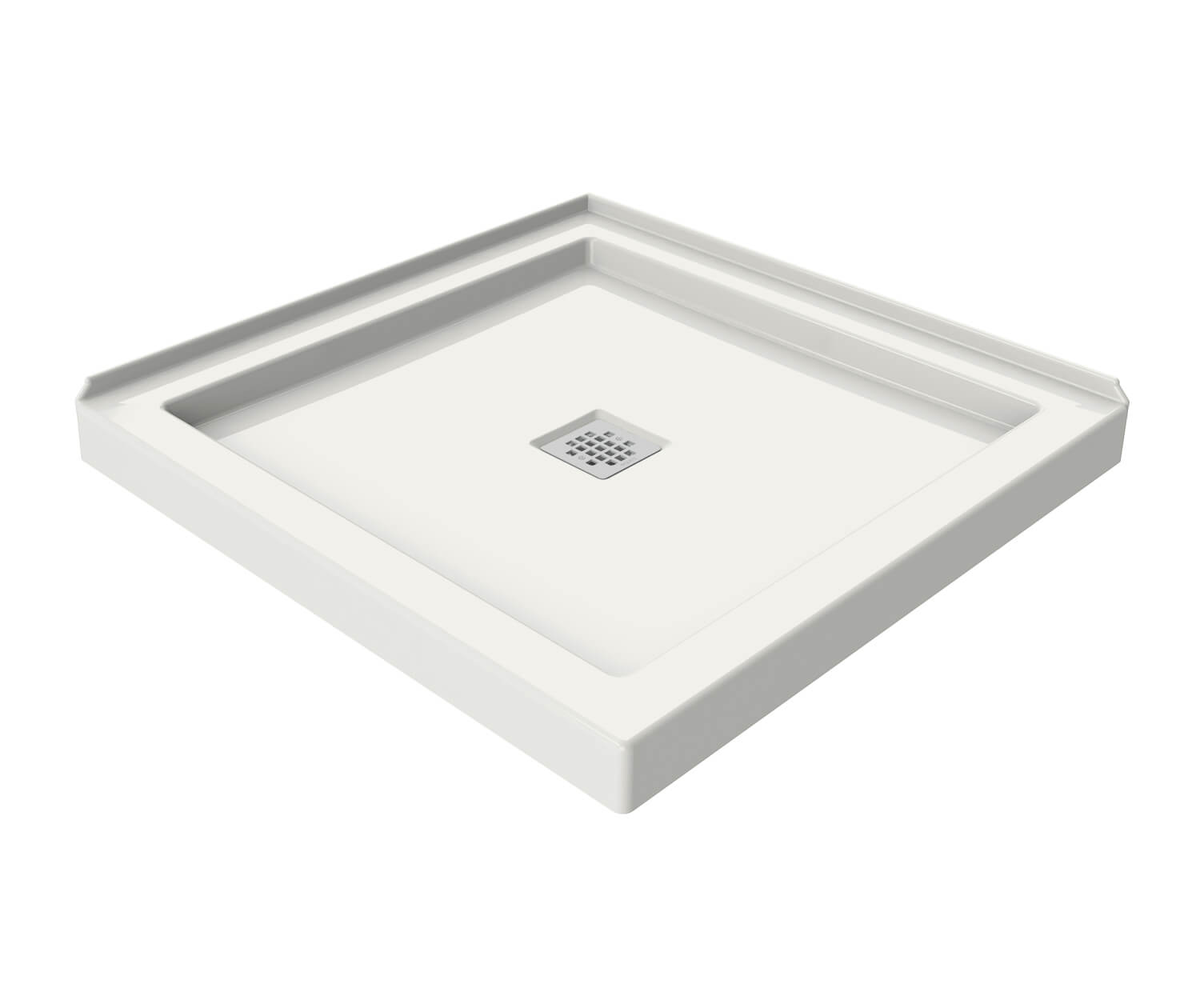 MAAX 420000 B3 Square 3636 White Acrylic shower base Amati Canada