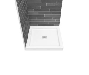 MAAX 420000 - B3 Square 3636 White Acrylic shower base