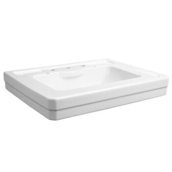 DXV D20015008.415 - Fitzgerald 28 Inch Three Hole Bathroom Sink