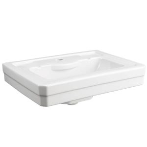 DXV D20030001.415 - Fitzgerald 24 Inch Single Hole Bathroom Sink