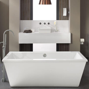 DXV D60545004.415 - Cossu Freestanding Soaking Tub with Deck