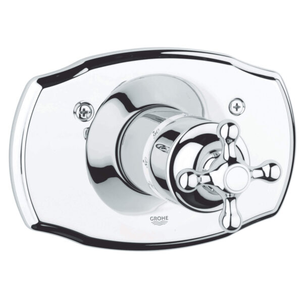 Grohe 19612000 - Thermostatic Valve Trim with Cross Handle