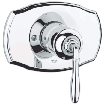 Grohe 19708000 – Pressure Balance Valve Trim with Lever Handle