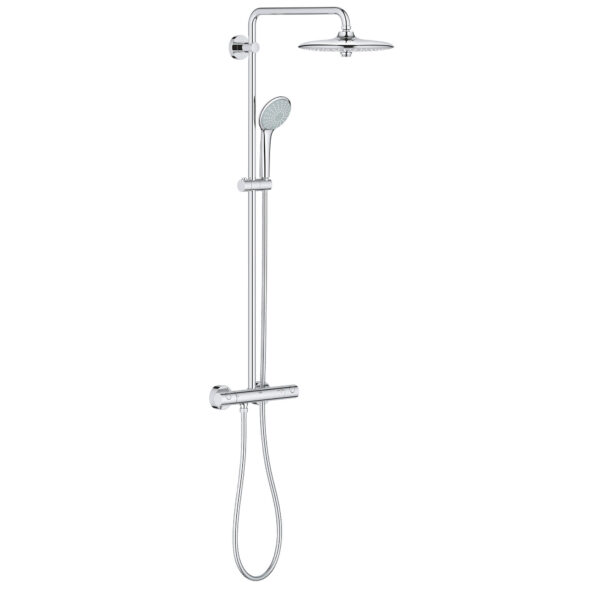 Grohe 26128001 - Thermostatic Shower System, 9.5 L/min (2.5 gpm)