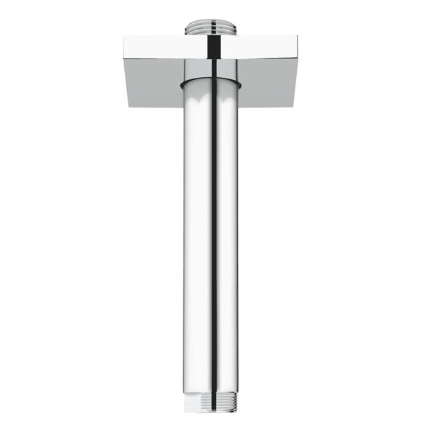 Grohe 27486000 - 6" Ceiling Shower Arm With Square Flange