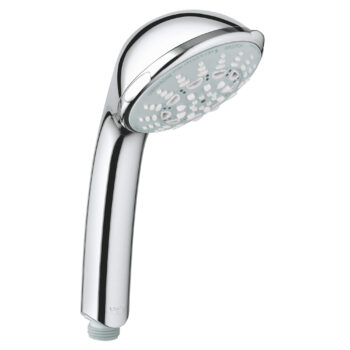 Grohe 28897000 – 100 Hand Shower, 4″ – 5 Sprays, 9.5 L/min (2.5 gpm)