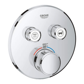 Grohe 29137000 – Dual Function Thermostatic Valve Trim