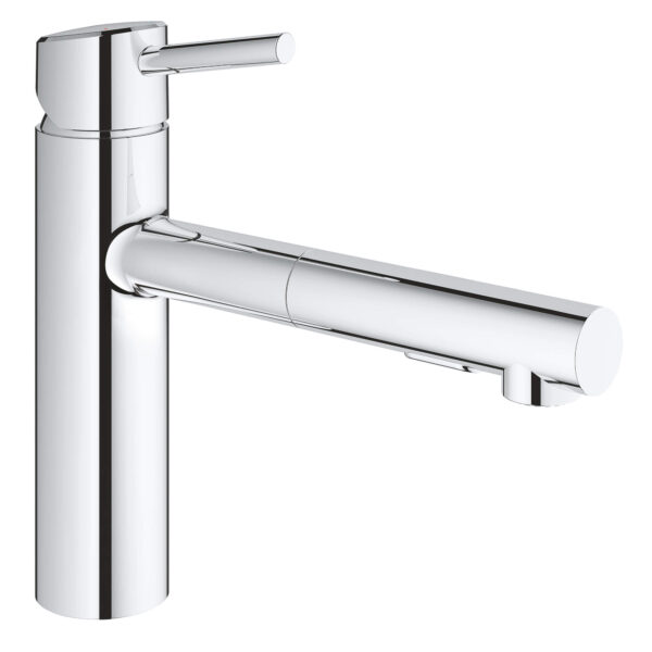 Grohe 31453001 - Single-Handle Pull-Out Kitchen Faucet Dual Spray 5.7 L/min (1.5 gpm)