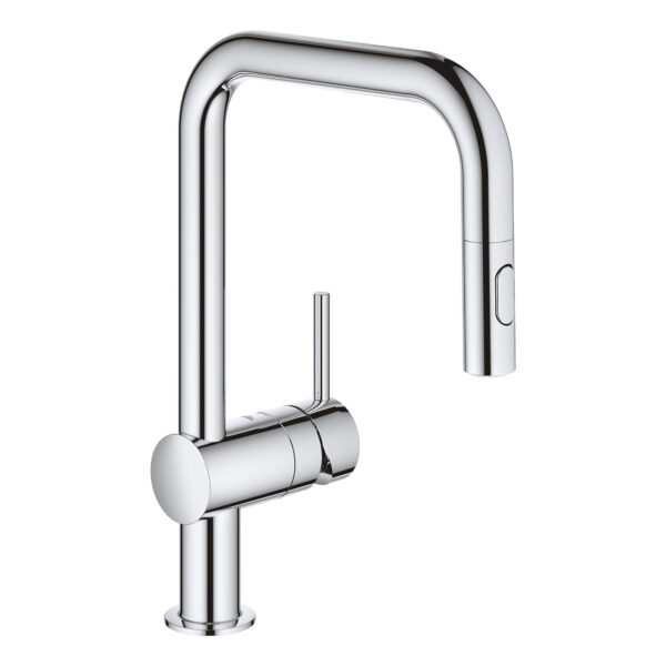 Grohe 32319003 - Single-Handle Pull Down Kitchen Faucet Dual Spray 6.6 L/min (1.75 gpm)