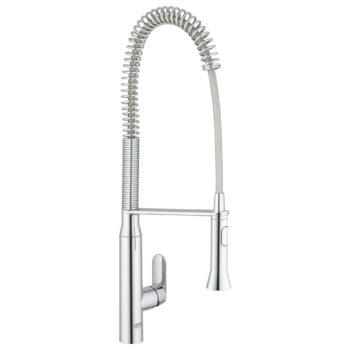 Grohe 32951000 – Single-Handle Semi-Pro Dual Spray Kitchen Faucet 6.6 L/min (1.75 gpm)