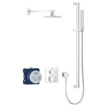 Grohe 34747000 – Thermostatic Shower Kit, 27 L/min (7.1 gpm)
