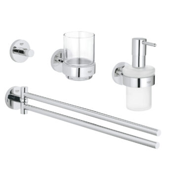 Grohe 40846001 – 4-in-1 Accessory Set