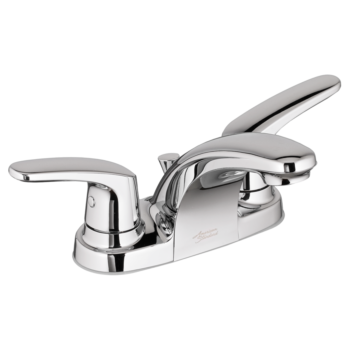 American Standard 7075205.002 – Colony Pro Centerset Bathroom Faucet with pop-up hole