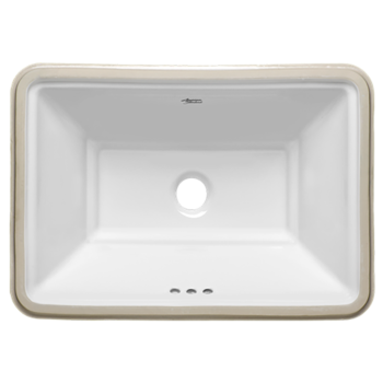 American Standard 0483000.020 – Estate Rectangular Undercounter Bathroom Sink