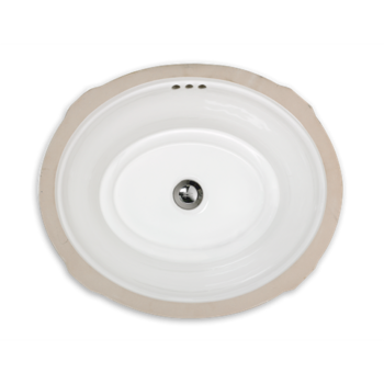 American Standard 0484000.020 – Estate Oval Undercounter Bathroom Sink