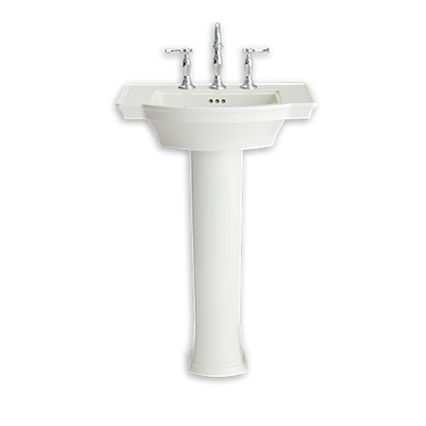 American Standard 0900001.222 - Estate Pedestal Sink Top -Center Hole Only