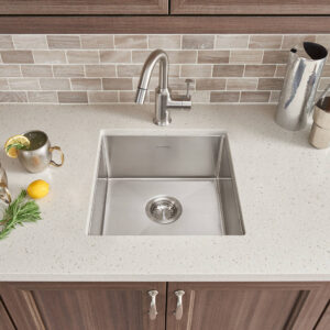 American Standard 18SB.8171700.075 - Pekoe 17x17 Stainless Steel Kitchen Sink