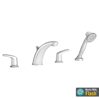 American Standard T075921.002 – Colony PRO Roman Tub Faucet with Personal Shower for Flash Rough-In Valves