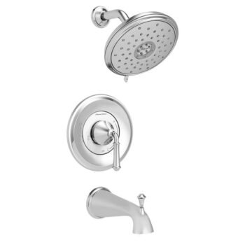 American Standard TU052508.002 – Delancey Tub and Shower Trim Kit with Water-Saving Shower Head and Cartridge