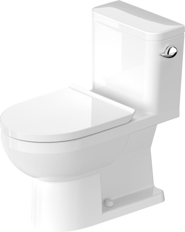 Duravit DuraStyle Basic One-Piece Toilet with Seat - WHITE