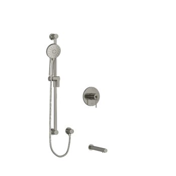 Riobel KIT1244CSTMBN-EX – ½” 2-way Type T/P shower system