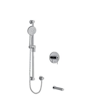 Riobel KIT1244CSTMC-EX – ½” 2-way Type T/P shower system
