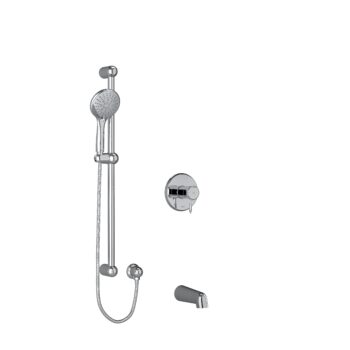 Riobel KIT1244GNC – ½” 2-way Type T/P shower system