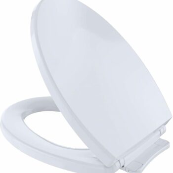 Toto SoftClose Elongated Toilet Seat Cover, Cotton White