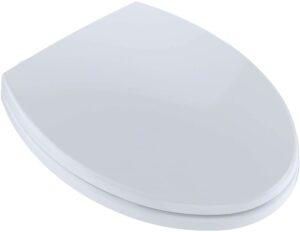 Toto SoftClose Elongated Toilet Seat Cover, Cotton White