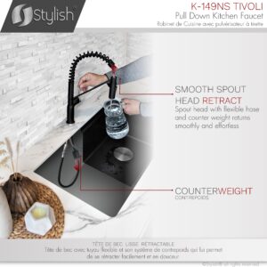 STYLISH - Kitchen Sink Faucet Single Handle Pull Down Dual Mode K-149NS