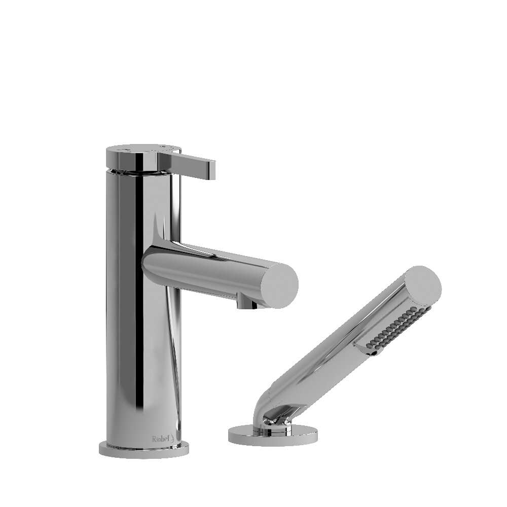 Riobel Pro CO02C - 2-Piece Deck-Mount Tub Filler With Handshower Riobel Pro CO02C - 2-Piece Deck-Mount Tub Filler With Handshower