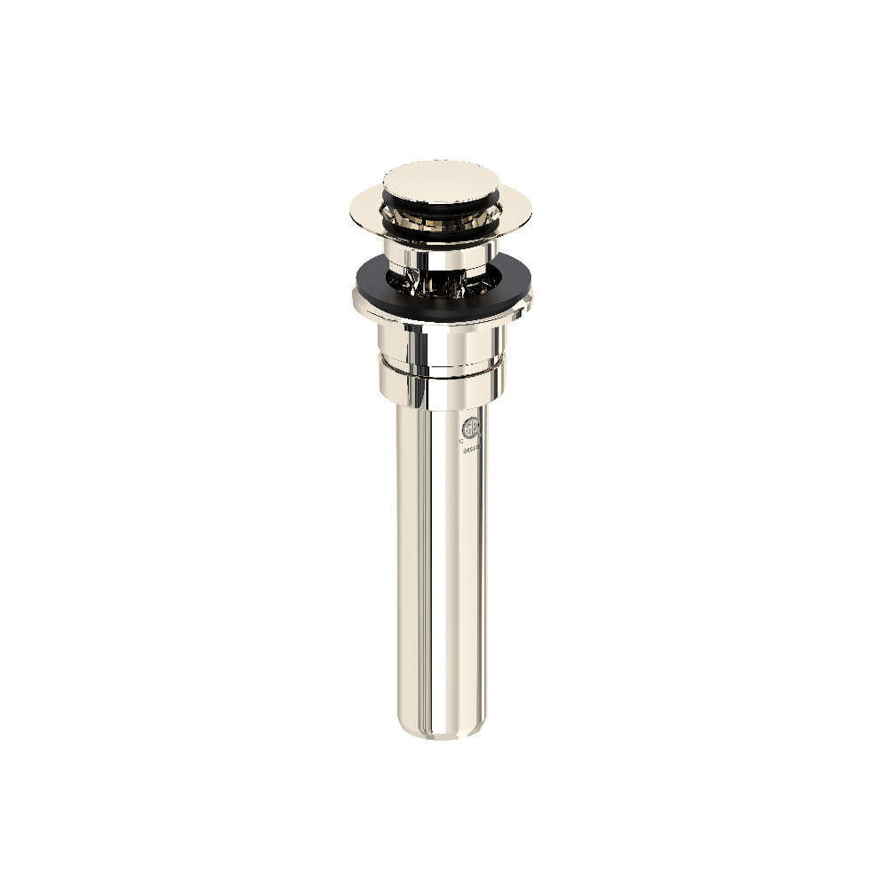 Perrin & Rowe U.0127DOFPN - Push Drain With Overflow Perrin & Rowe U.0127DOFPN - Push Drain With Overflow