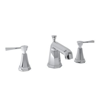 Perrin & Rowe U.3141LS-APC-2 – Deco™ Widespread Lavatory Faucet