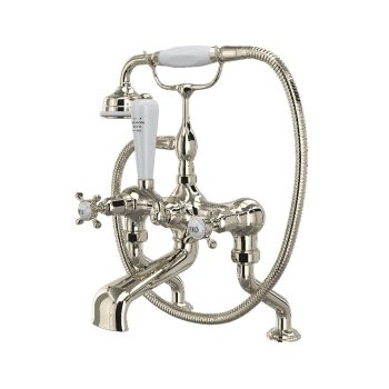 Perrin & Rowe U.3501X/1-PN – Edwardian™ Exposed Deck Mount Tub Filler