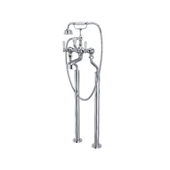 Perrin & Rowe U.3520L/1-APC – Edwardian™ Floor Mount Tub Filler