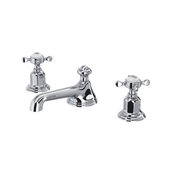 Perrin & Rowe U.3706X-APC-2 – Edwardian™ Widespread Lavatory Faucet