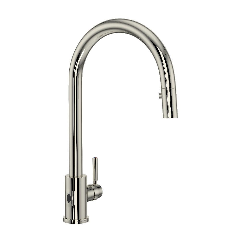 Perrin & Rowe U.4034LS-PN-2 - Holborn™ Pull-Down Touchless Kitchen Faucet Perrin & Rowe U.4034LS-PN-2 - Holborn™ Pull-Down Touchless Kitchen Faucet