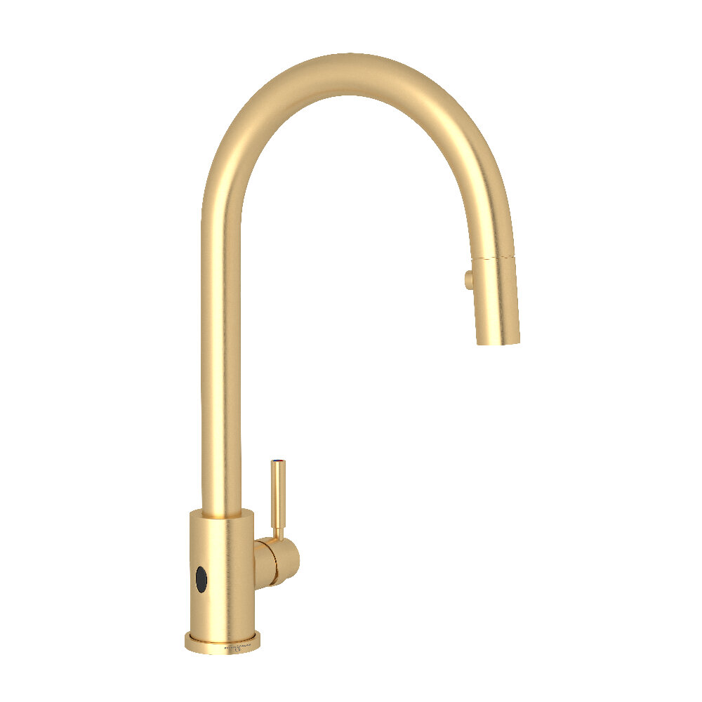 Perrin & Rowe U.4034LS-SEG-2 - Holborn™ Pull-Down Touchless Kitchen Faucet Perrin & Rowe U.4034LS-SEG-2 - Holborn™ Pull-Down Touchless Kitchen Faucet