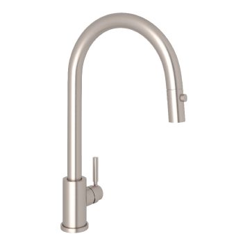 Perrin & Rowe U.4044STN-2 – Holborn™ Pull-Down Kitchen Faucet